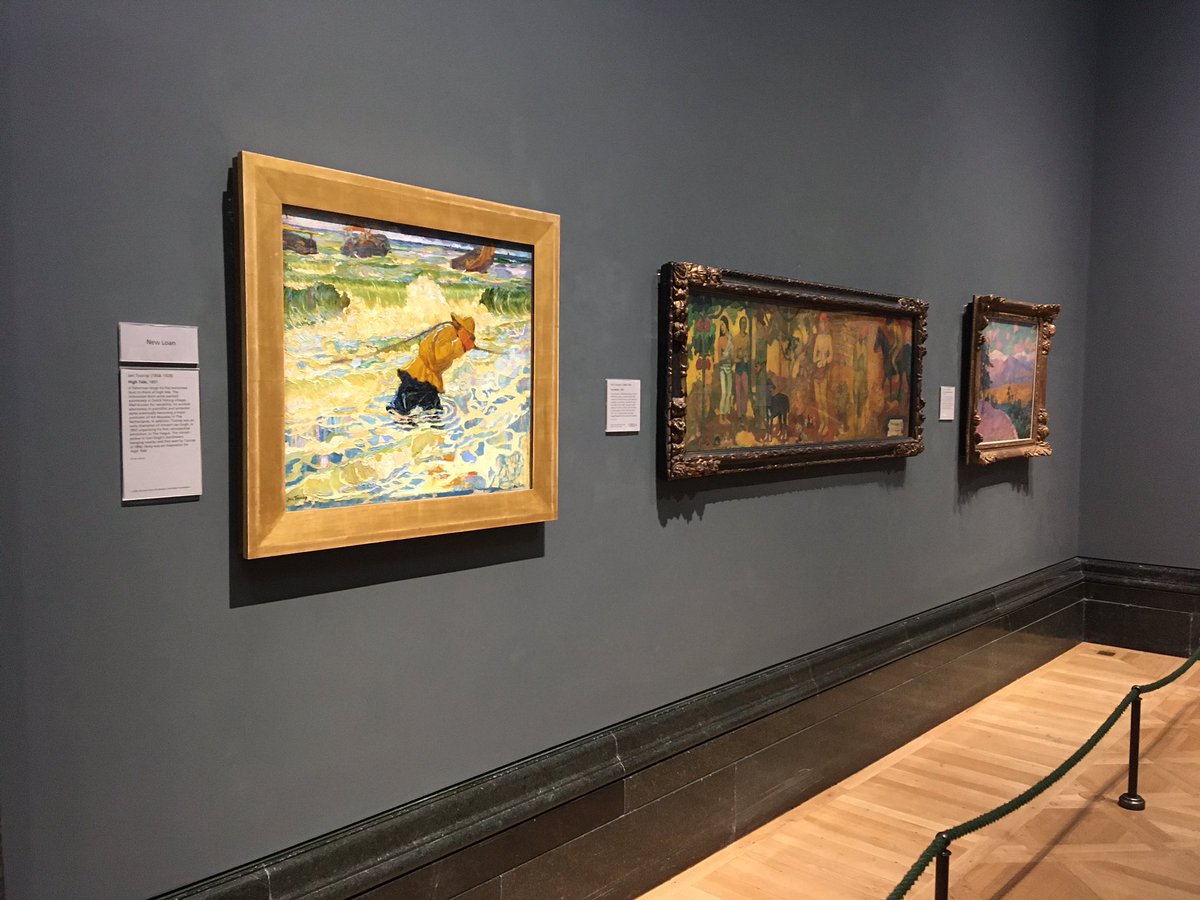 Priyesh Mistry (@priyeshinlondon) on Twitter photo There was a historic moment <a href="/NationalGallery/">National Gallery</a> this week when Jan Toorop’s painting, on long loan, was installed in Room 43 #PostImpressionism. Toorup is the first mixed-race painter to be presented alongside his peers within the Gallery’s collection. Come and see! 👀 1/3 There was a historic moment <a href="/NationalGallery/">National Gallery</a> this week when Jan Toorop’s painting, on long loan, was installed in Room 43 #PostImpressionism. Toorup is the first mixed-race painter to be presented alongside his peers within the Gallery’s collection. Come and see! 👀 1/3