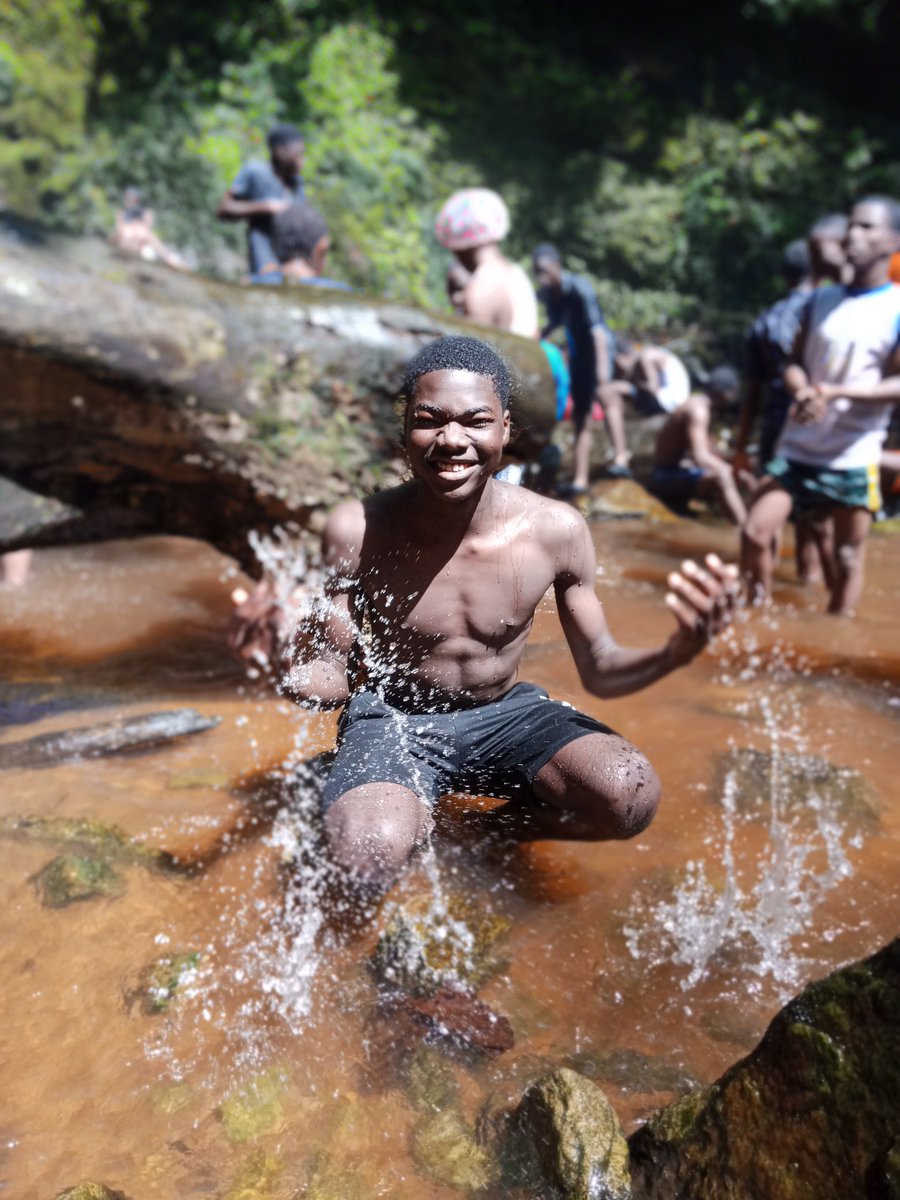 Enjoying one of the beautiful innovations of nature organized by my beautiful department,@IfumsaOau @PelumiSobayo 

#ifumsaorientation2023