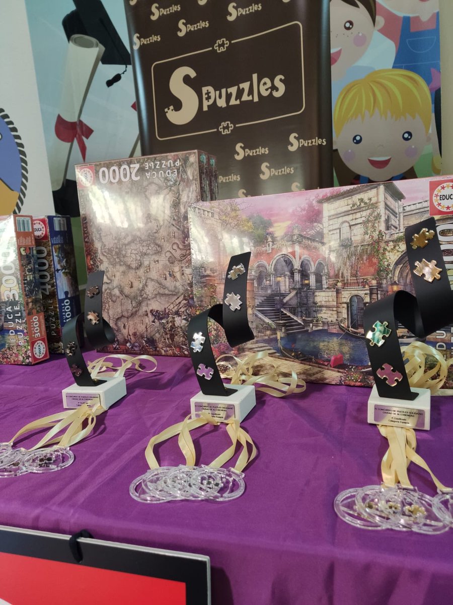 CEIPBACHILLERAL's tweet photo. Hoy disfrutamos en el colegio del IV Concurso de puzzles solidarios en @Alcobendas_ayto. Con más de 400 participantes. Agradecer a Spuzzles y a ⁦@aepuzz⁩ así como a las empresas colaboradoras y al grupo de voluntarios del Grupo Scout Roquenublo. https://t.co/W4NfPmNsk6