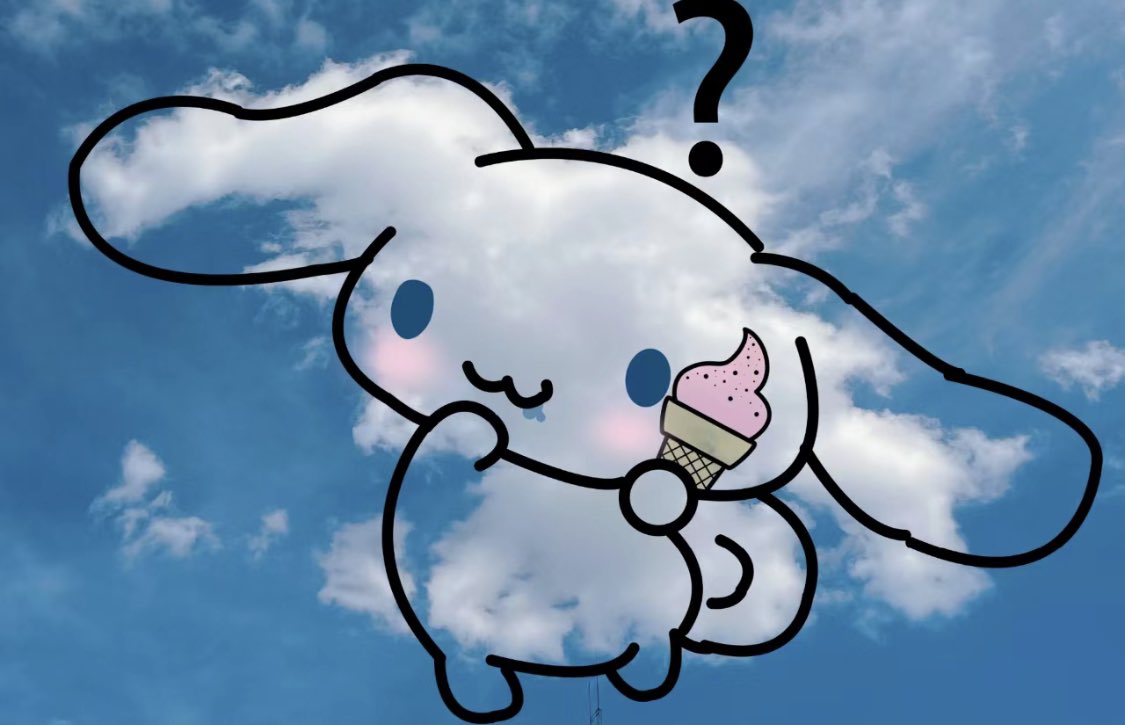 piinkimi_'s tweet photo. cinnamoroll in the sky https://t.co/Fptqa2Veiw