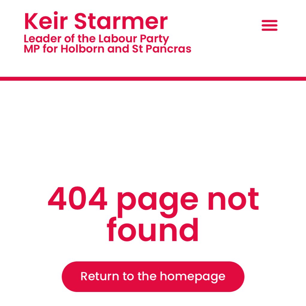 GeorgeAylett's tweet image. It finally happened..

Keir Starmer has removed the 10 pledges he made in the 2020 Labour leadership election from his website: keirstarmer.com/plans/10-pledg…