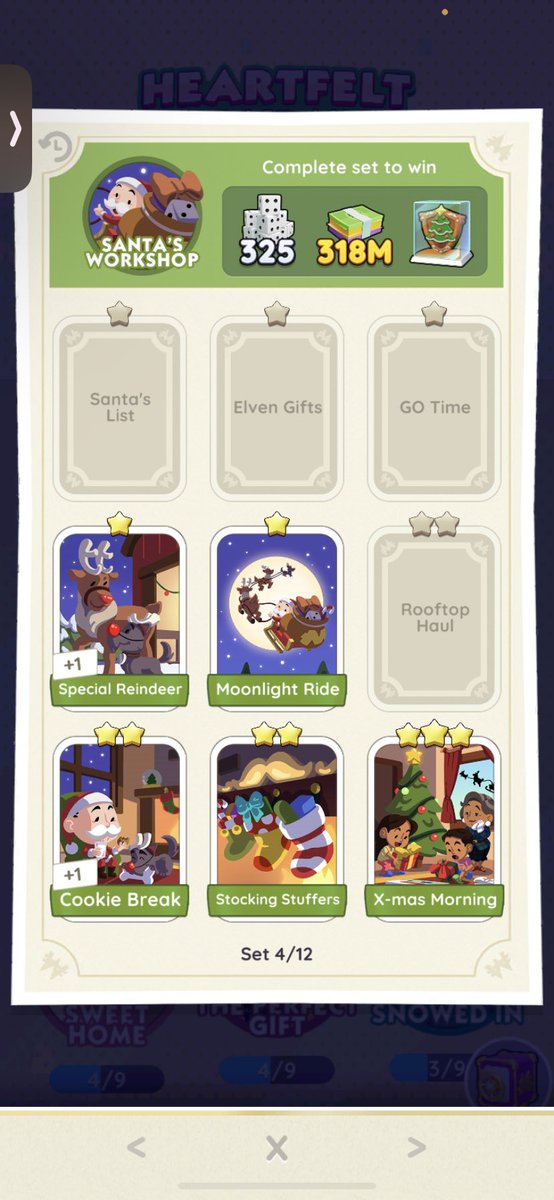 2322luvr's tweet photo. t. monopoly go stickers wtt ph lft ww 

let’s help each other guys ! here’s what i have 🎄🤍

#MonopolyGo #MonopolyGoTrade https://t.co/sJMszG4nnt