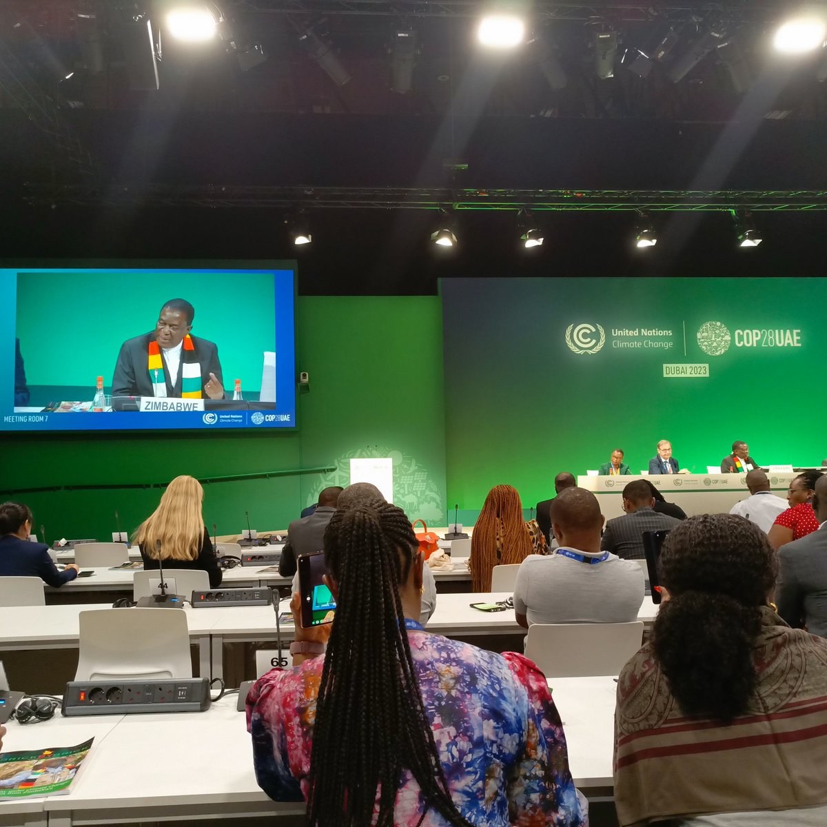 Zimbabwe using agroecological techniques to alleviate hunger, says President Mnangagwa @COP28_UAE in Dubai @Afsafrica @AGNESAfrica1 @UNFCCC