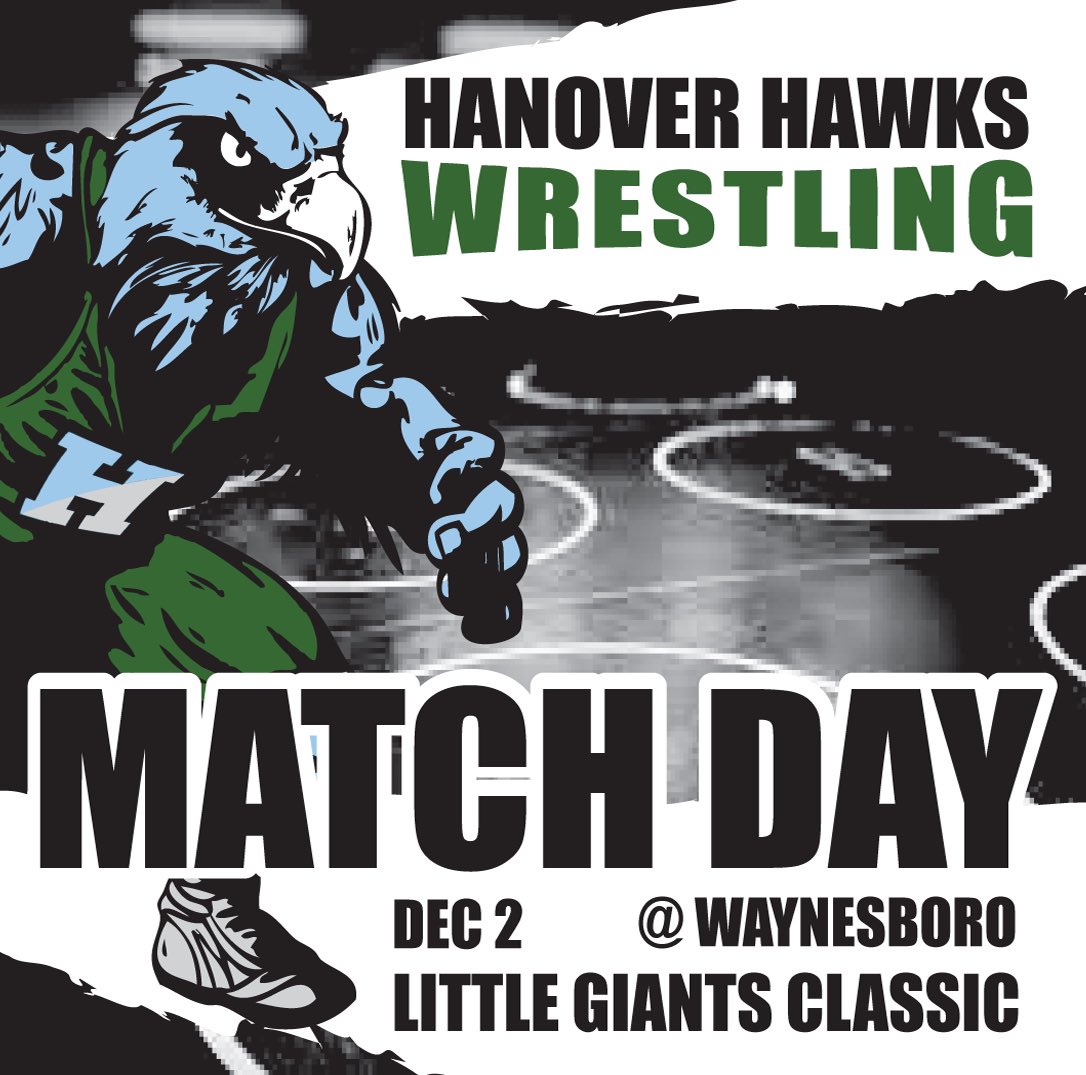 It’s Match Day! #hawkswrestling @hhshawks03