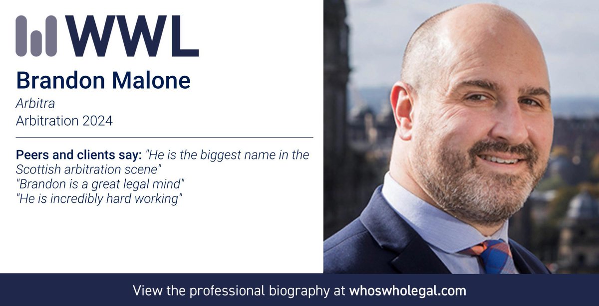 Thanks to peers and clients for the kind comments in Who's Who Legal this year.
#arbitration #internationalarbitration <a href="/ArbitraInt/">Arbitra International</a> 

lexology.com/firms/1297763/…