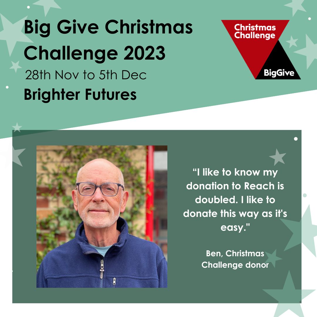 Urgent! Please RT! Your support can have double the impact! Donate to our Brighter Futures appeal and help people with learning disabilities in Nottinghamshire create a brighter future. 🌟 bit.ly/ReachBGCC23 #ChristmasChallenge23 #DoubleYourDonation #DoubleDonations