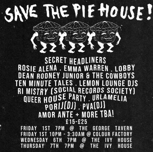 ICYMI - Deptford community venue Matchstick Piehouse launches crowdfund after threat of closure  rollingstone.co.uk/music/matchsti…