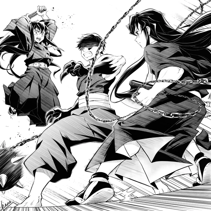 もしもトキトー兄弟が👹⚔️隊に入ったら⑤

「共同任務」

やっぱり倒すべきはあの👹‼️
こいつは兄弟で倒してリベンジ💥💥💥

そして🈶くんの斧についに鉄球が付きました(笑) 