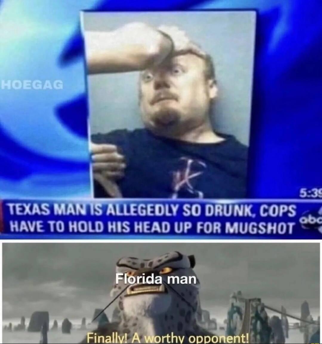 DanRamo07555230's tweet photo. AWwwww yeah!!
#meme #memes #floridaman #texasman https://t.co/LSAeqoIF9B
