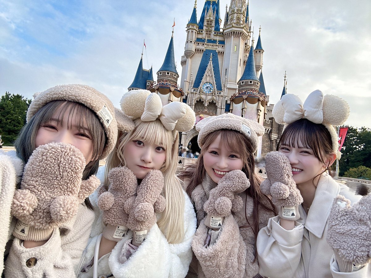 みんなでディズニランドー！ 去年のクリスマス生配信でいただいた