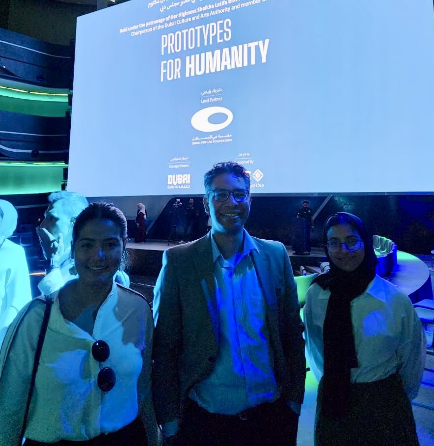 KAUST_News's tweet image. KAUST pride! 🚀 Grad students Lisa Exposito &amp;amp; Batool Albar from Prof. Himanshu MISHRA’s @InterfacialLab shine globally with their SandX and CarboSoil technologies at #PrototypesForHumanity. Among 100 chosen from 3000 entries, their work, scaled by KAUST startup Terraxy, earns…