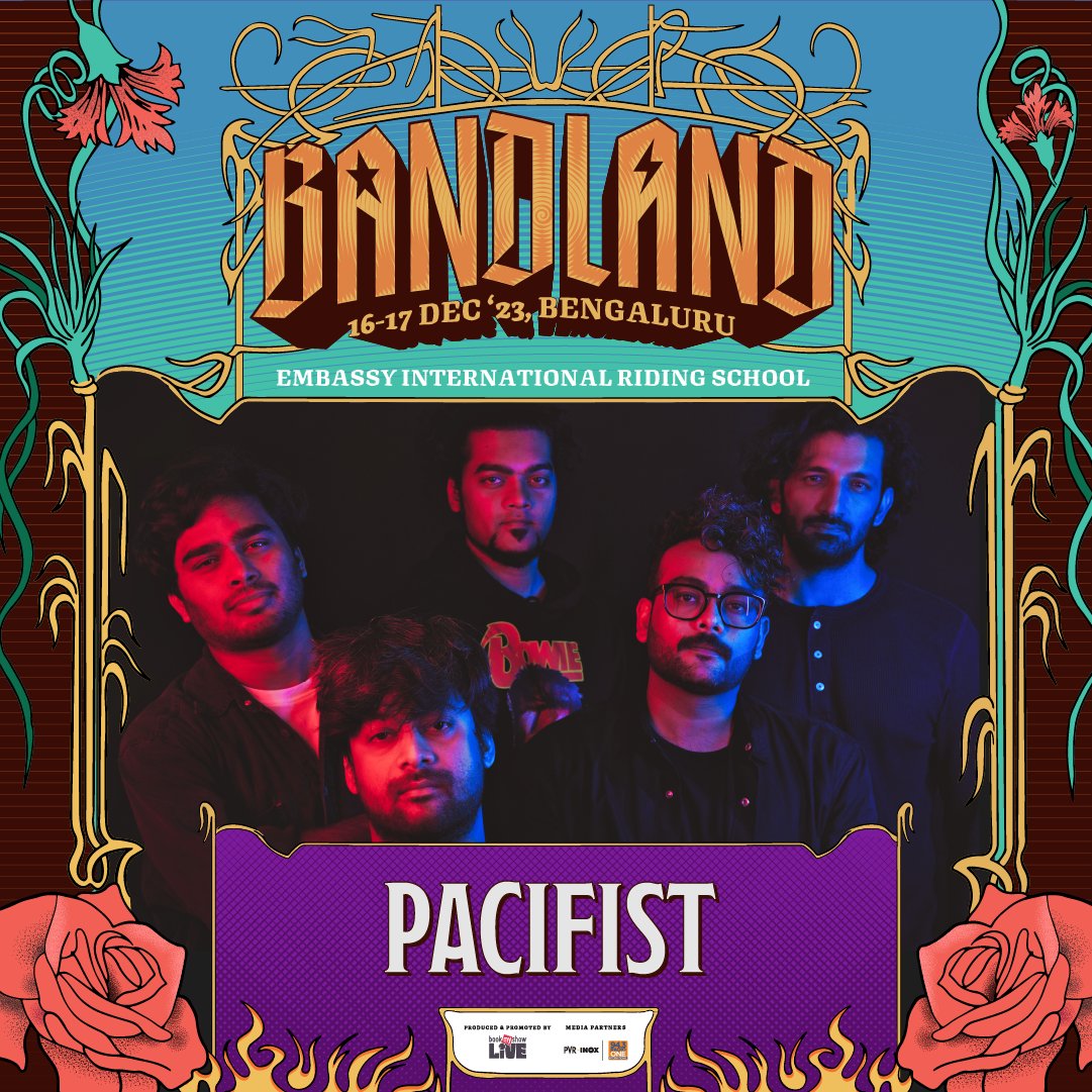 Mumbai-based post-hardcore sensation, Pacifist, are known for their evocative music.

They are music lovers sharing a passion for translating authenticity through their music.

<a href="/pacifistindia/">Pacifist</a> are simply unforgettable live &amp; #Bandland is ready for them!

🎟 bandland.in