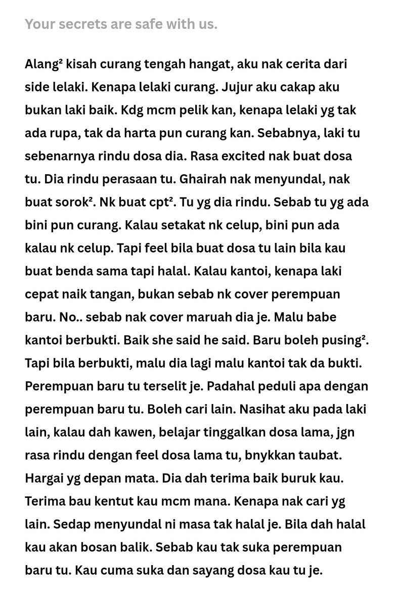 twtsecretsmy's tweet photo. https://t.co/HfA2K46JKX