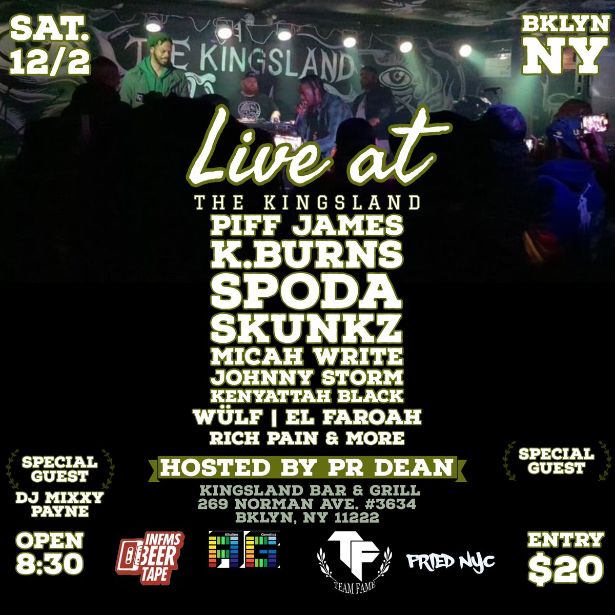 TONIGHT WE GOIN UP
POP OUT