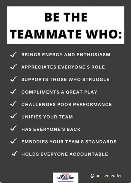 “We have a saying that everyone’s role is different, but everyone’s status is the same. 

It’s a reminder that no matter how bright the spotlight gets, we are all part of something much larger than ourselves.” -Jay Wright