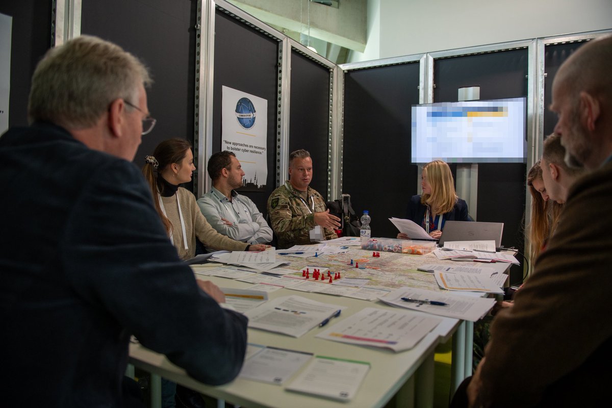 1GENLCorps's tweet photo. Reflecting on CETE23's success, our deep appreciation goes to partners like HPA, HHLA, Airbus, and Friedrich-Naumann-Stiftung for animating the Comprehensive Approach with vitality and purpose. #WeAreNATO #CommonEffort" https://t.co/jwKJzcMXbG