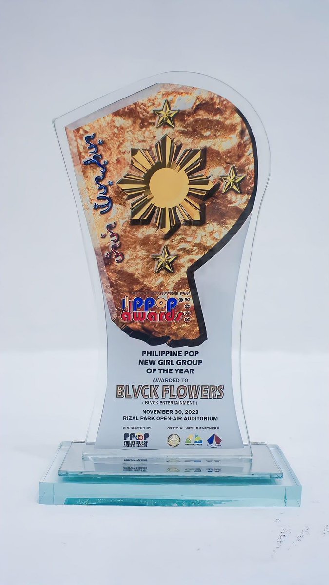 BlvckFlowersPH's tweet photo. HERE IT IS!! ♣️ 

Philippine - Pop New Girl Group of the year! 🏆

Beyond grateful to be recognized as new girl group of the year. We appreciate the love and support, Bliss! 🤍 

#blvckflowersofficial #blvckentertainment https://t.co/KrIoN4mU4H