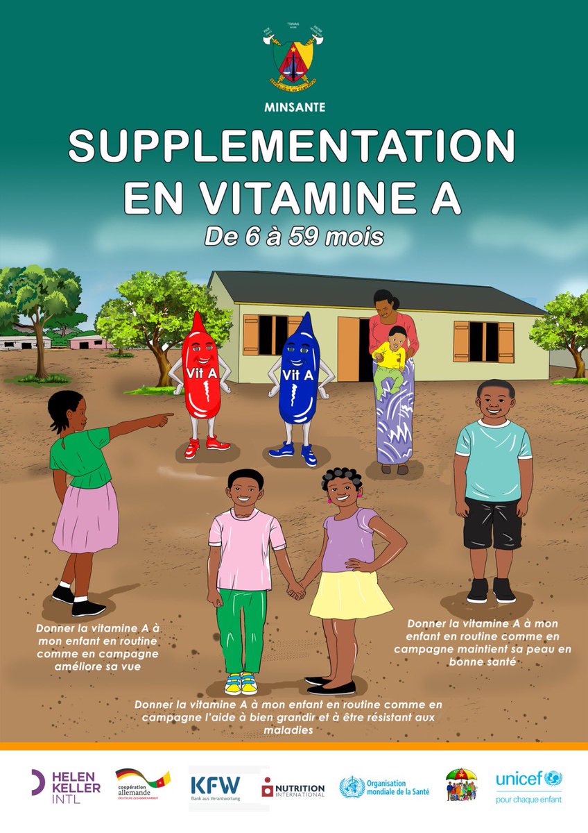 Hafys_Benbella's tweet photo. Cher parent voici les avantages de la vitamine À sur vos enfants. Faites vacciner vos enfants.
#vitaminA #Children #ChildHealth #nutrition #maternalhealth #sasnim #Cameroun
#SASNIMDEC2023 https://t.co/ks9RtlKiIb