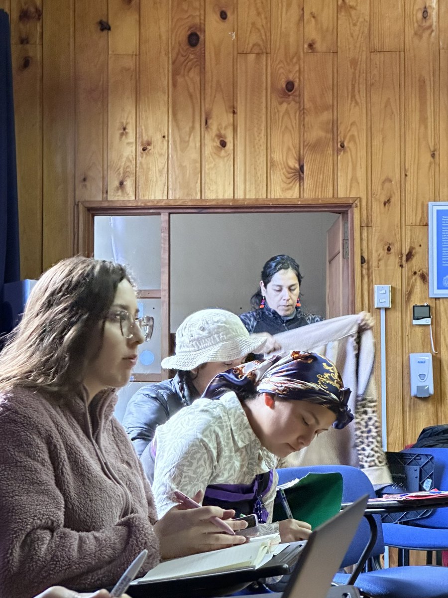 Último día de taller partimos con Ayelen Tonko-Huenucoy sobre el ciclo de una investigación 🧐 Taller organizado en colaboración con @CentroCIIR @Antropologia_UC . . . @investigaumayor #ciencia #science #outreach #pueblosoriginarios #indigenous #mapuche #aymara