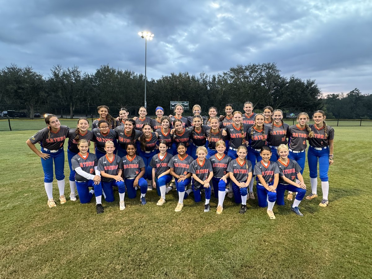 Lady Gators Jackson 14U,13U and 9U! Getting ready for USSSA Central Florida States! Good luck girls!