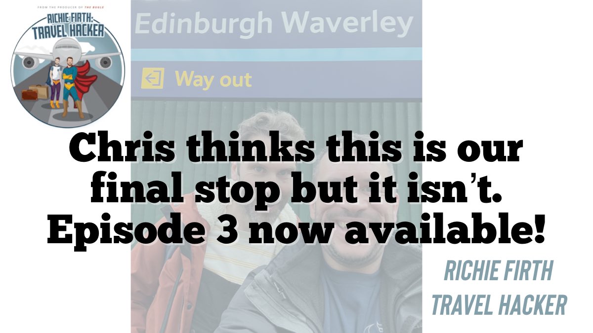 RichieFirth's tweet image. pod.link/1480712081/epi… 
#TravelHacker