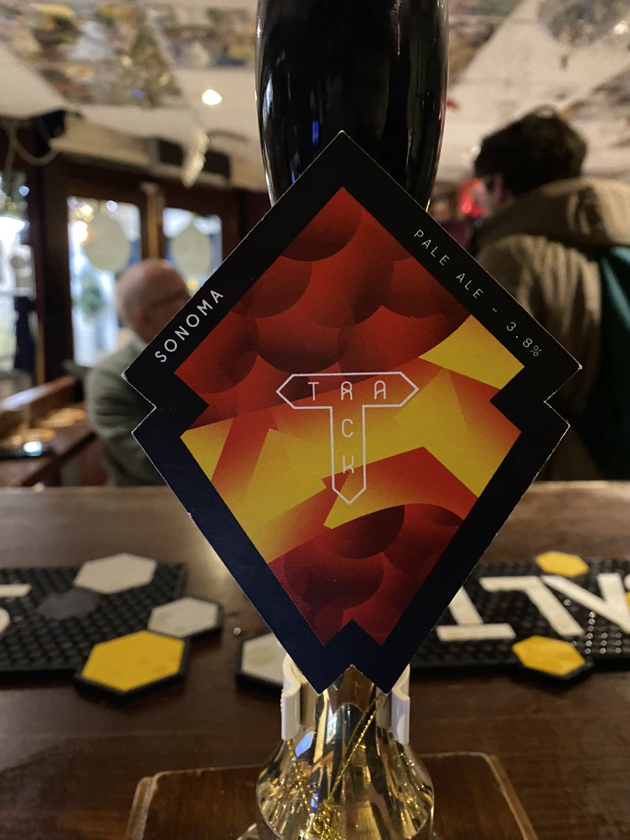 If your mum asks if you want to go round for a cuppa! There’s @trackbrewco on cask at the Tap. So no Ma (credits to <a href="/alldoomandgloom/">The Rizzard</a>)