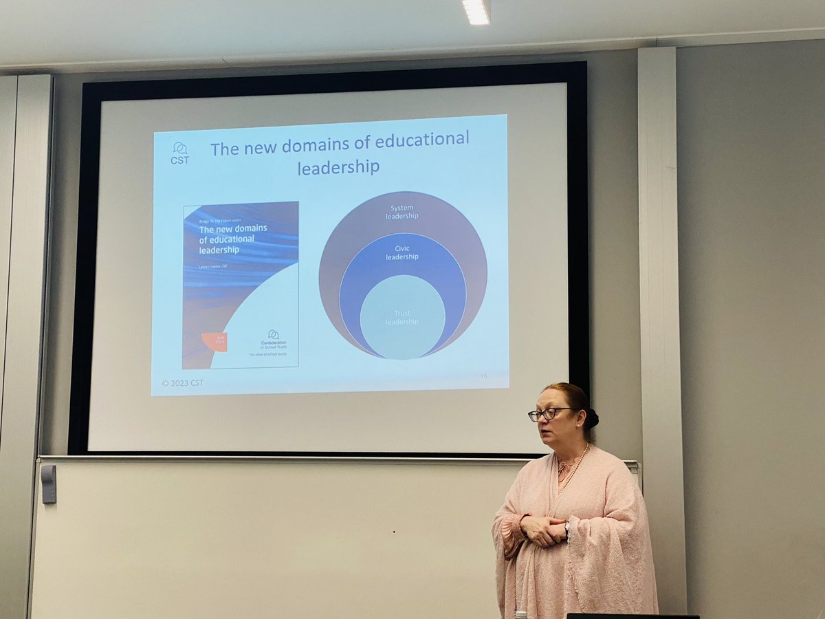 🌟🌟🌟🌟🌟A masterclass this morning from <a href="/LeoraCruddas/">Leora Cruddas CBE</a> on education policy for our MA Ed Leadership students. Thanks so much. You’ve brought us new perspectives which are so germane to the English system right now 🙏🏼