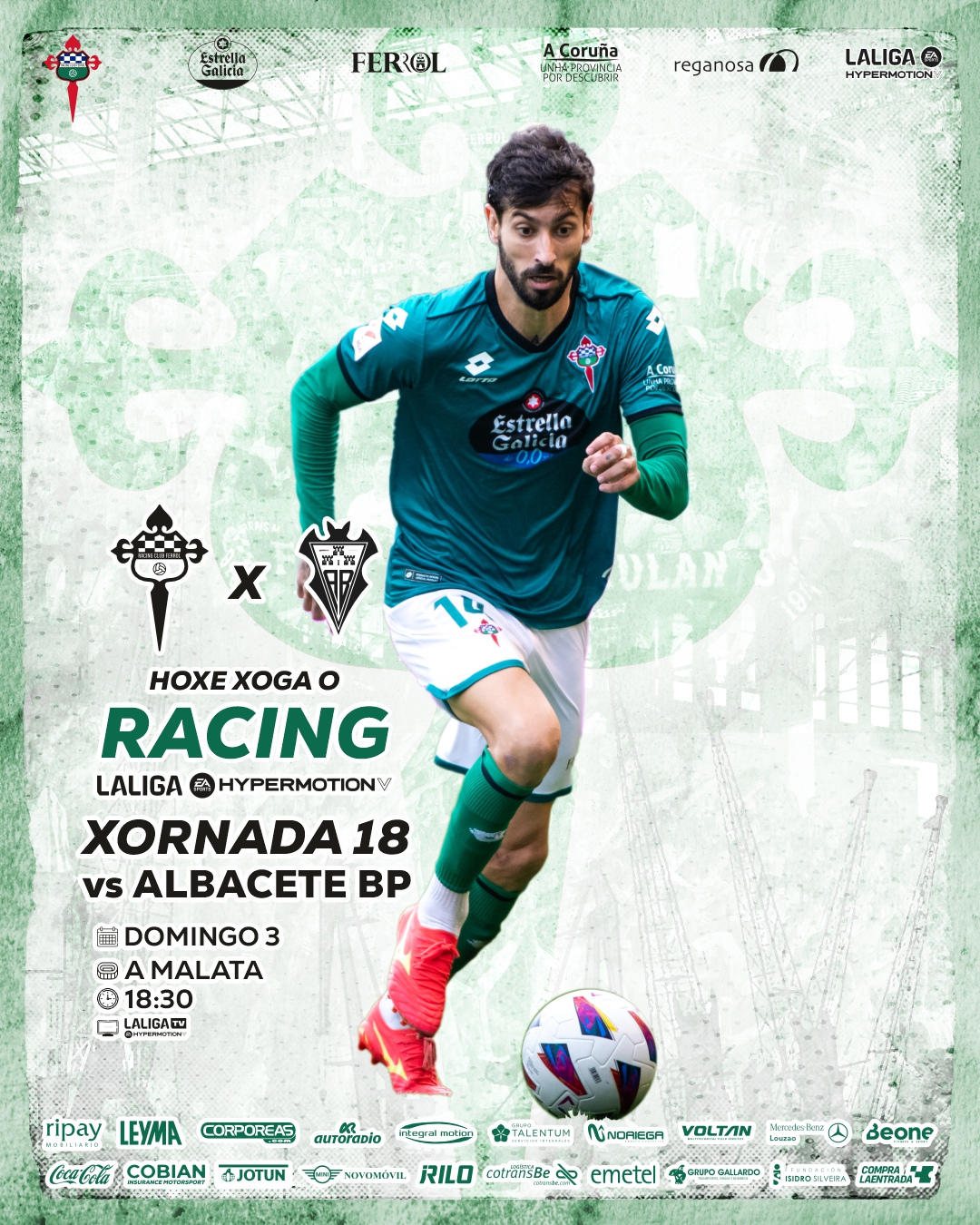 Racing Club Ferrol on X: 🌤️ Buenos días! 🤝🏼 Paces? 📹 Vamos a conocer  un poco a los nuevos fichajes! 🎥 Parte 1 👋🏼 Buena tarde!   / X