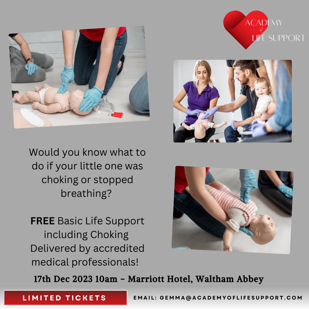 coffbirch's tweet photo. @AcademyLifesupp are offering FREE community life support training, tailored to all ages!  
Bring along the whole family to learn amazing life saving skills, whist having fun! 
Parking/refreshments included. 
Ticket only.
 #cpr #educacion #family #free #christmasfun https://t.co/ap4JxZaYzi