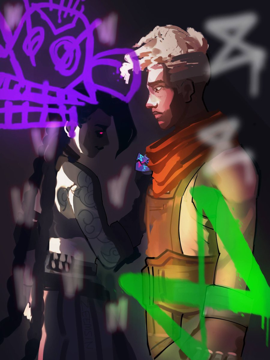 No going back.

#timebomb #art #fanart #arcane #arcanefanart #ekko #arcaneekko #jinx #arcanejinx