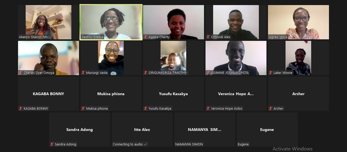 #YPMP Patron and all mentors are set. The Information Session for 2024 applications is happening now.

Don't miss it, join now using Zoom meeting ID: 930 7017 1801  and passcode: 147424