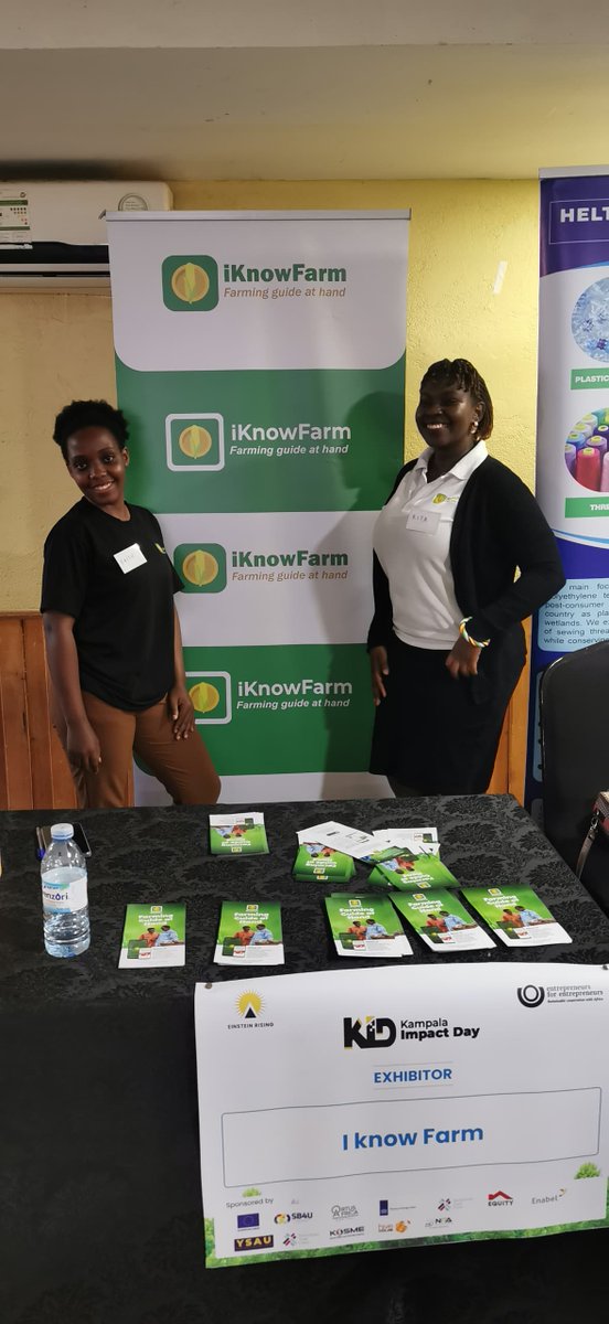 iKnowFarm's tweet image. Our team smashed it at Kampala Impact Day! #KID2023