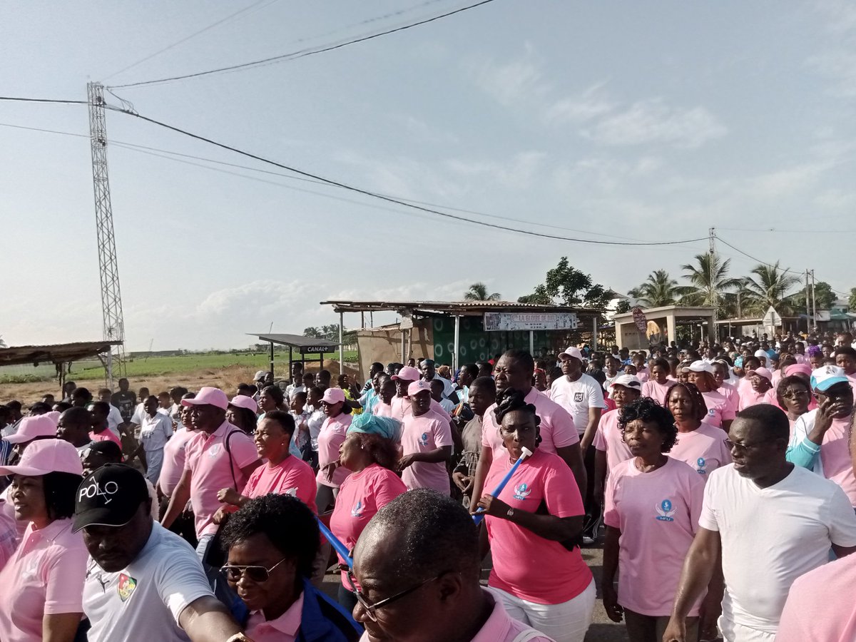 AfrikellesMedia's tweet image. Apothéose ce samedi matin de la tournée nationale de sensibilisation et de dépistage du cancer du sein Mouvement Femmes @UnirTgOfficiel.
 
Une grande marche sportive a fait le tour de la ville d'#Aneho.
Elle sera suivie de sensibilisation et de dépistage.

@lawson_kayi

#Cancer