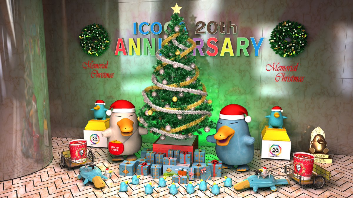 ICO_PAPA's tweet photo. ICOCA 20TH ANNIVESARY-Memorial Christmas 2023
Scene-1 https://t.co/mDKyYfkeUy