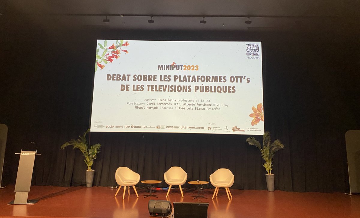 MINIPUTBCN's tweet photo. 🙌🏽 Tot a punt per començar la 29a edició del #MINIPUT2023
📺 Ens trobareu a l’Auditori del @cececebe de 10 a 22h!
Us hi esperem! https://t.co/BKBV63XQEv