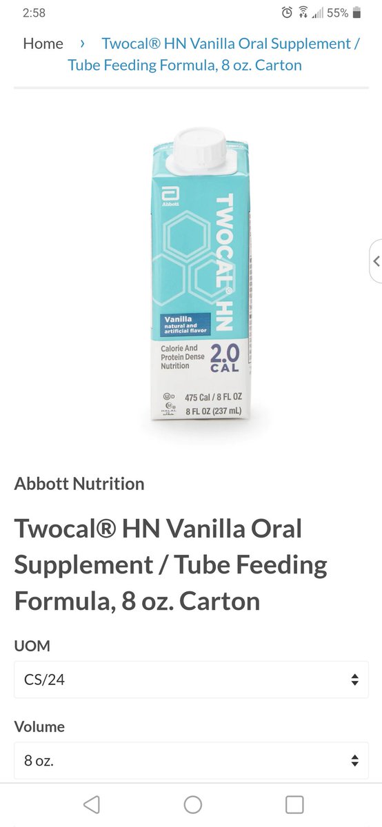 MotionCompress's tweet image. We are back In Stock! Ships Fast! motioncompress.com Use Discount Code X10 for 10% off. Twocal HN Vanilla Oral Supplement/Tube Feeding Formula, Case of 24, 8 oz cartons

#mealreplacement #supplements #nutrition #drink #Diet #twocal #TaylorSwift #TaylorItsNotYourFault