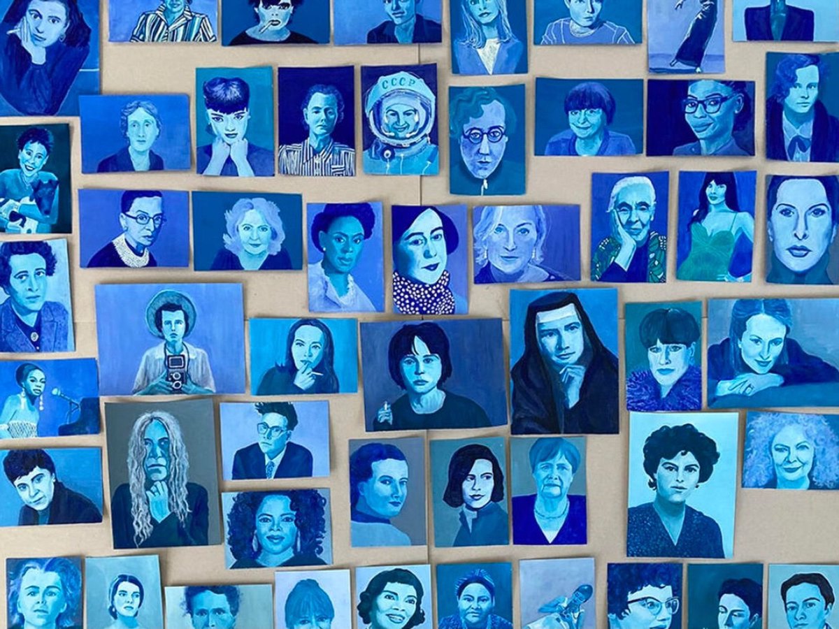 saskiadekkers's tweet photo. My artist’ sister Fré has started a crowdfunding campaign to publish a book - in addition to her Amsterdam exhibition in April - with 100 portraits of her ‘blue women’. #portraitaday.
Watch her and her paintings in this video:
Support - Repost is 💙
https://t.co/tOwy5mAnWl https://t.co/N3E2Qvoxpp