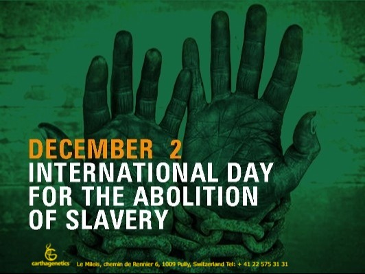 carthagenetics's tweet photo. Today on #WorldDayAgainstSlavery, we remember the horrors of the past and continue fighting modern slavery in all its forms. No one should live in bondage. Let's build a world where freedom and human rights are guaranteed for all. #EndSlavery  #carthagenetics https://t.co/vKUNB6XrH0