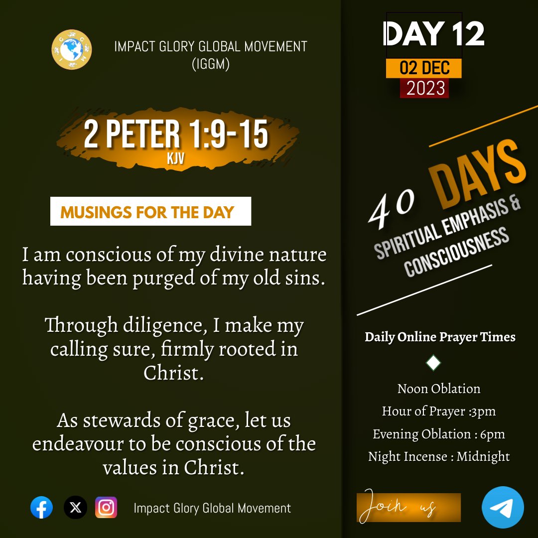Impact_GGM's tweet photo. It's the aftermath of Operation TAP and it's Day 12 of 40SEC. We are still basking in His presence and glory. Muse on the word. Blessed are you.

#40SEC
#Day12
#OperationTAP
#12HourPrayerMarathon https://t.co/TuXY8JaR6V