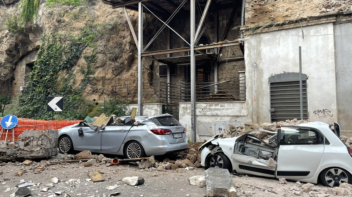 MaurizioDfl's tweet photo. Ma quale PNRR sono vent’anni che il muro è stato lasciato protetto da due reti; ma @gualtierieurope investite e mettete a posto le decine di situazioni simili presenti a Roma https://t.co/Aqfhnldflx