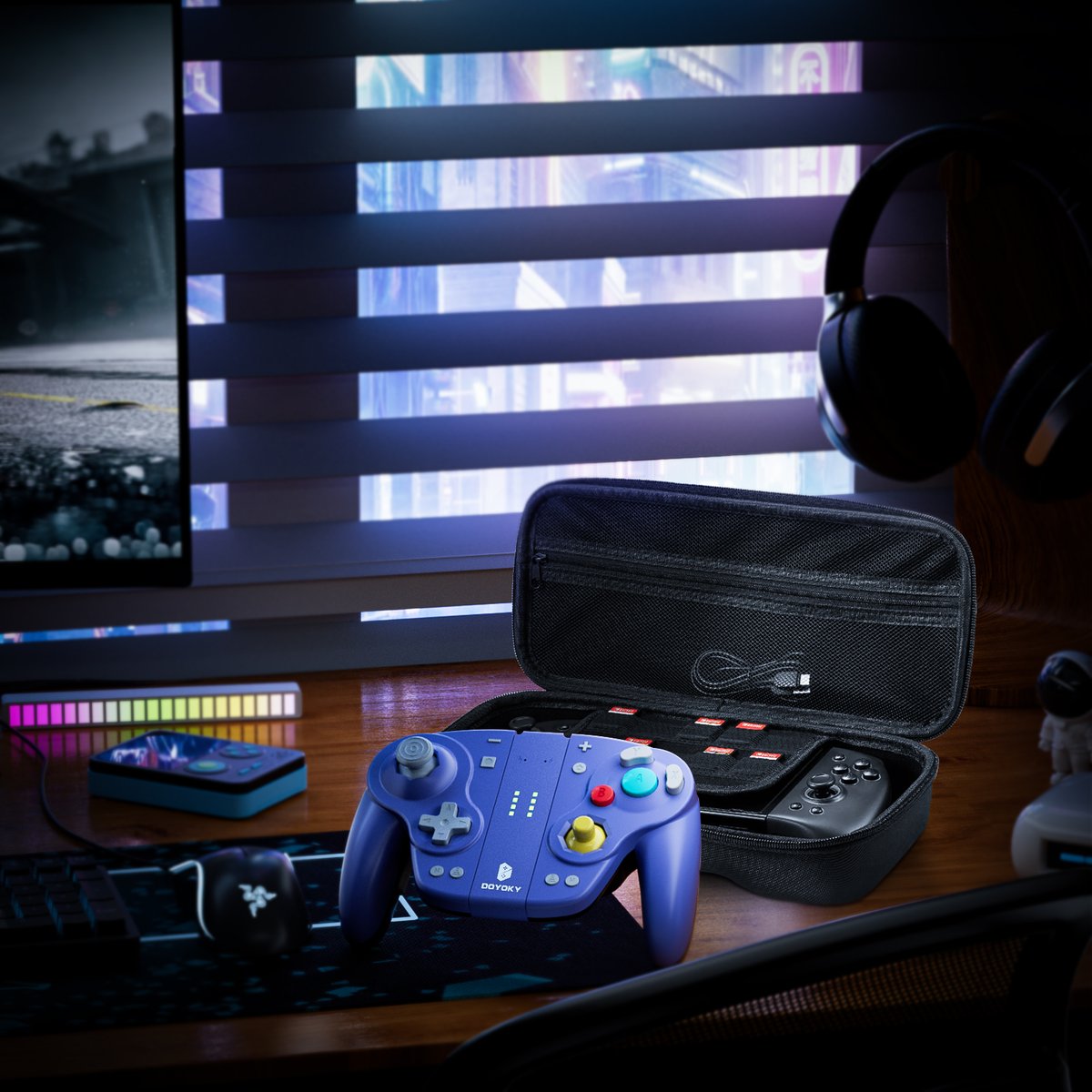 Indigo🟣, Black⚫️, Platinum⚪️. We have 3 colors, Indigo is still my favorite. Which color is your favorite?
Rank these colors! 😻
#DOYOKY #GameCube #NintendoSwitch #retrostyle #game #Nintendo #Switch #Controller #Gaming #Joycon #Retro