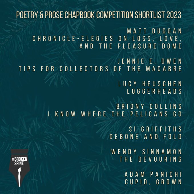 Not here so much at the mo, but amidst all the pain in our world, there's also the joy and beauty. It  feels crucial to be able to acknowledge both, and in that sense I'm  really pleased to announce my poetry pamphlet 'Debone and Fold' has been shortlisted!
#Announcement #poetry