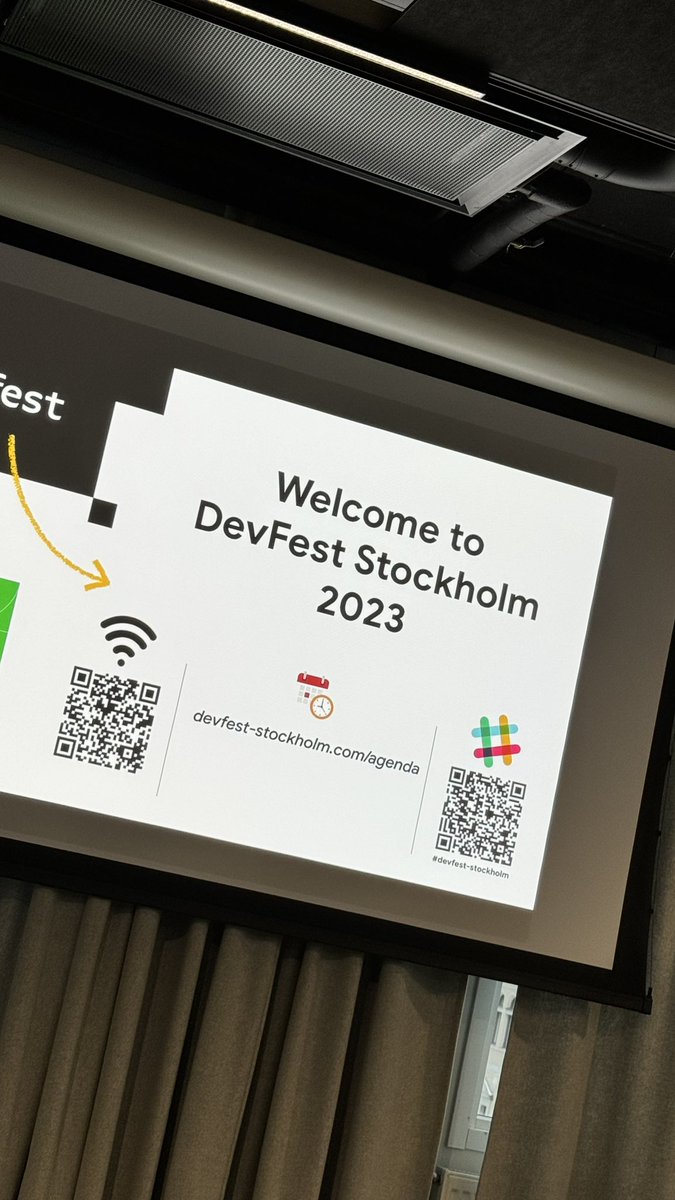 cgtyklnc's tweet photo. Tech Enthusiasts Unite: DevFest Stockholm 2023 – Igniting Ideas, Igniting the Future! #DevFestSthlm, #DevFest, #GDG https://t.co/FpfKzZKIgq