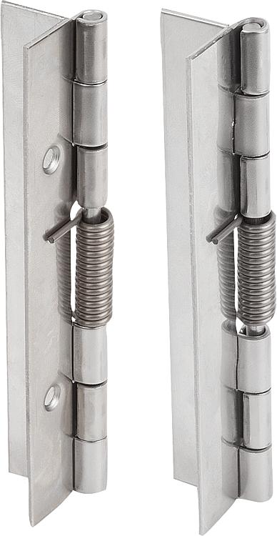Hunlx's tweet photo. @ibelings Just use normal aluminum  thin hinges . Remove sections from the middle and add springs. https://t.co/tJi5XjiZNg