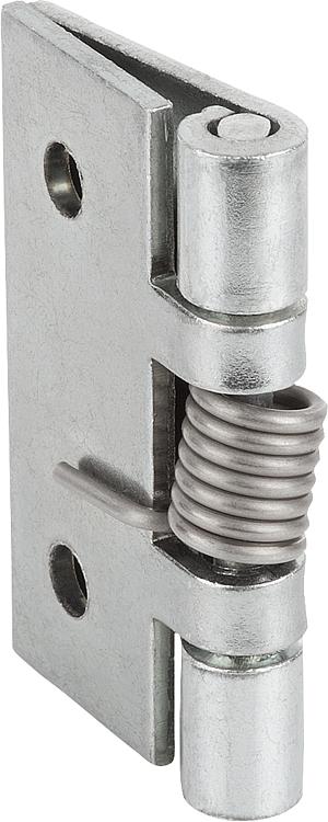 Hunlx's tweet photo. @ibelings Just use normal aluminum  thin hinges . Remove sections from the middle and add springs. https://t.co/tJi5XjiZNg