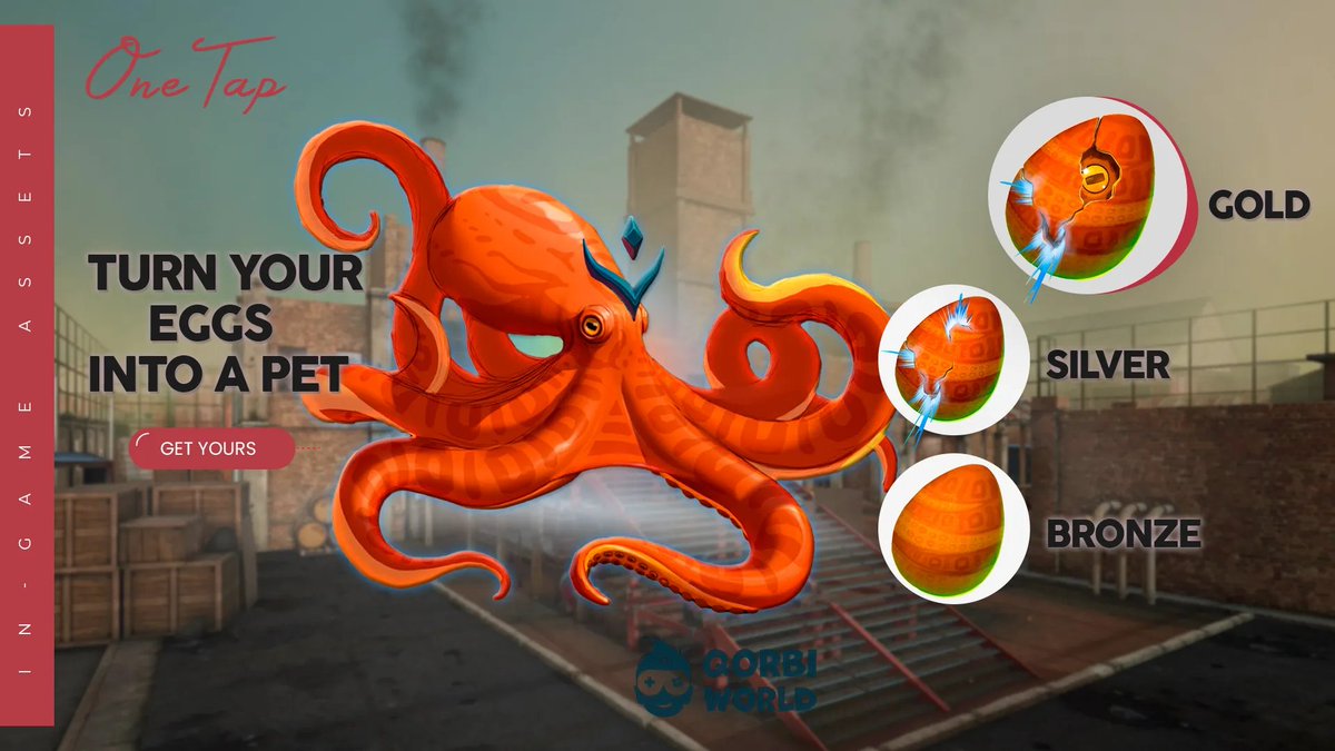 QorbiWorld's tweet photo. https://t.co/LuqyV4oOlU

Learn more about the Octopus and why you are minting the free eggs.

#FreemintNFT #onimx #onetapfps https://t.co/Iysb1jK6ag