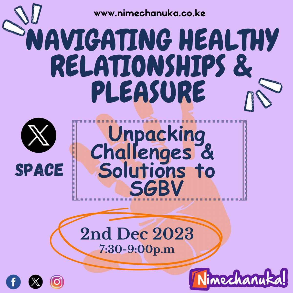 Join our vital conversation on healthy relationships and pleasure amidst the challenges of Sexual and Gender-Based Violence (SGBV) during the 16 Days of Activism. Let's unpack solutions together! #16DaysOfActivism #16DaysOfActivism2023 #16DaysOfActivismAgainstGBV