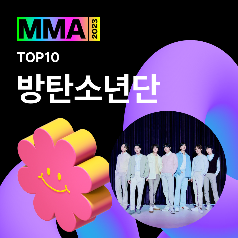 charts_k's tweet photo. Congrats to @BTS_twt for winning a Top 10 Artist Award (Bonsang) at the 2023 Melon Music Awards, their 8th consecutive year to receive this! 🏆 https://t.co/33C4PhW85n