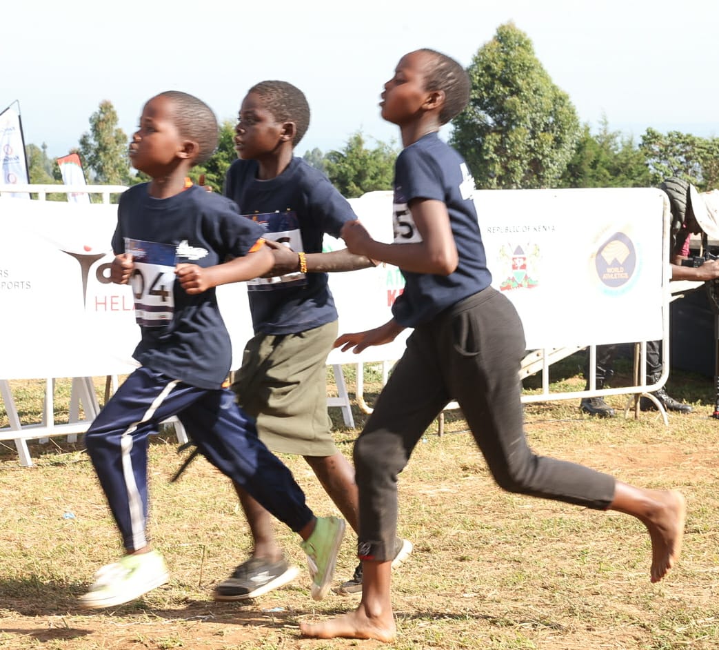 rigathi's tweet photo. The Great Chepsaita Cross Country Run in Uasin Gishu County this morning is exciting for me- Droves of children determined to run, grab and secure their future is a great motivation and source of joy.

It is the best gesture from the tender souls, whose talent we want to harness and nurture to fly our flag high in future.

Their turning up to run in their form is a show that they want to be part of our plan of moulding and shaping their future for a productive and prosperous Nation. 

With the Marathon seeking to also raise awareness towards fighting illicit alcohol, doping, drugs and substance abuse, the youngsters are our ambassadors, for self and their peers. 
We will invest in such inspiring Champions whose desire to secure our Nation's future goes beyond the run today.

We thank the Patron of the Marathon Farouk Kibet, Head of Public Service Felix Koskei, the Host, Governor Jonathan Bii Koti Moja, the Cabinet Secretary for Youth Affairs, Sports and the Arts Ababu Namwamba, his Cooperatives Counterpart Simon Chelugui, World Marathon Champion Eliud Kipchoge, Governor Wesley Rotich (Elgeyo Marakwet), Governor Stephen Sang (Nandi), National Assembly Majority Leader Kimani Ichungw'a, Principal Secretaries Harry Kimtai (Health) and Belio Kipsang (Education) and senators Boni Khalwale (Kakamega), Samson Cherargei (Nandi) and John Methu (Nyandarua) president of Athletics Kenya Jackson Tuwei.

MPs Abraham Kirwa (Mosop), Silvanus Osoro (South Mugirango), James Gakuya (Embakasi North), Owen Baya (Kilifi North), Didmus Barasa (Kimilili), Dan Wanyama (Webuye West), Joseph Tonui (Kuresoi South), John Waluke (Sirisia), Ken Aramat (Narok East), Pamela Njoki (Embu Woman Representative), Joseph Wainaina (Nominated) and former MPs Charles Njagua (Starehe) and Victor Munyaka (Machakos Town) joined us for this Inaugural Great Chepsaita Run.

Veteran champions like Tegla Lorupe graced our occasion.