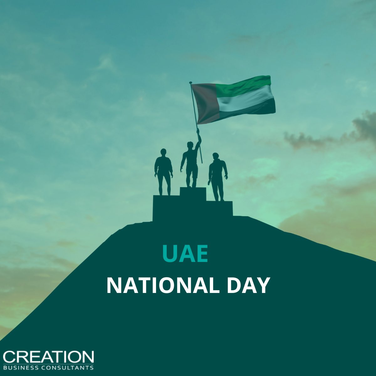 CreationUAE's tweet image. Wishing everyone a Happy UAE 🇦🇪 Union Day! 🇦🇪 On this special day, we celebrate the spirit of unity, progress, and prosperity that defines the UAE 🇦🇪 
#creationuae  #UAENationalDay #SpiritOfUnity #UAEJourney #HappyNationalDay #Unionday